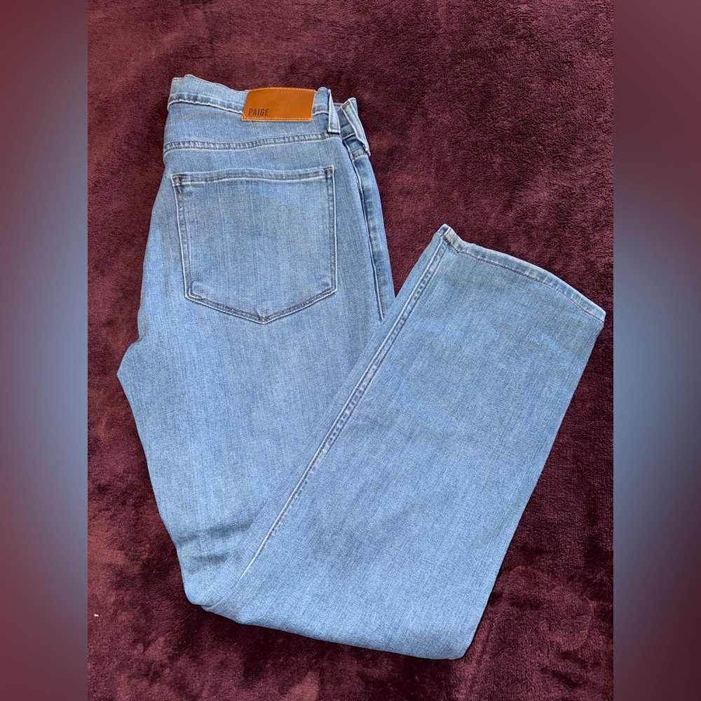 PAIGE Women's croft  Jeans in Light Blue
